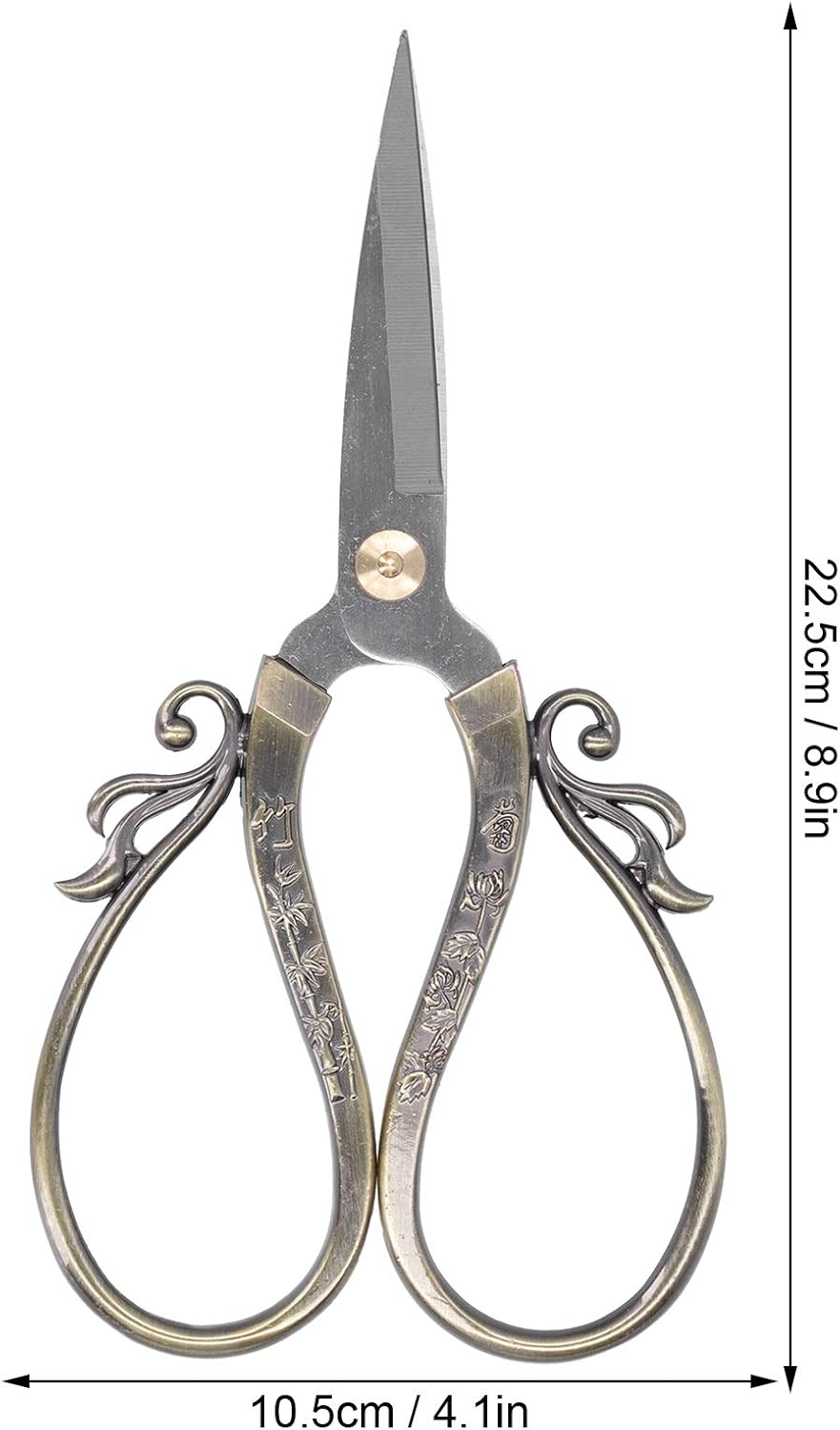 Vintage stainless steel multi-function scissors – Everyday elegance