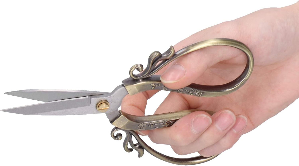 Vintage stainless steel multi-function scissors – Everyday elegance