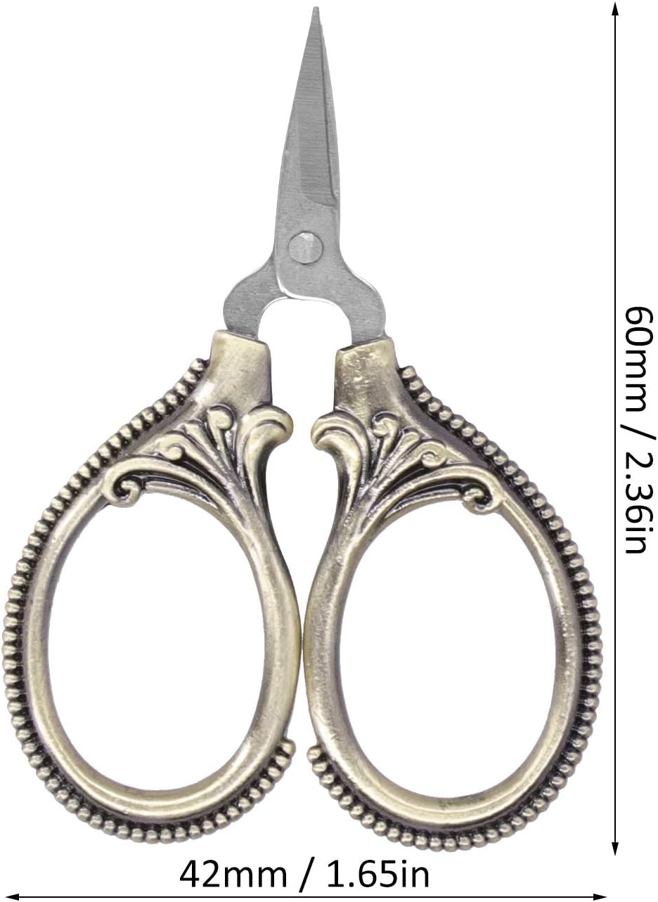 Vintage stainless steel multi-function scissors – Everyday elegance